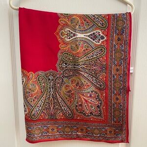 ECHO 100% Silk Beautiful Paisley Scarf